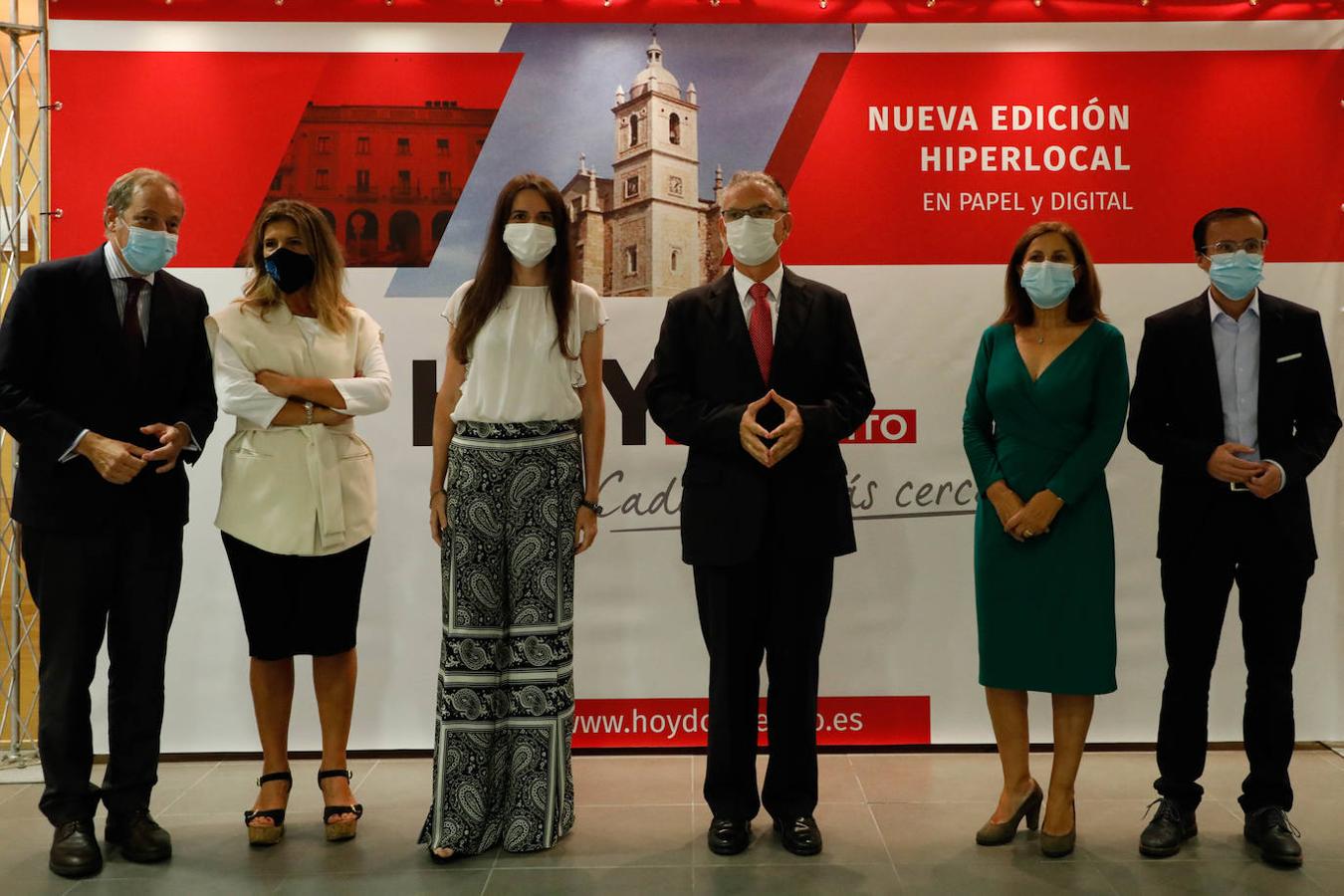 Álvaro Rodríguez, D. Benegas, Estrella Domeque, José Luis Quintana, Manuela Martín y Miguel A. Gallardo