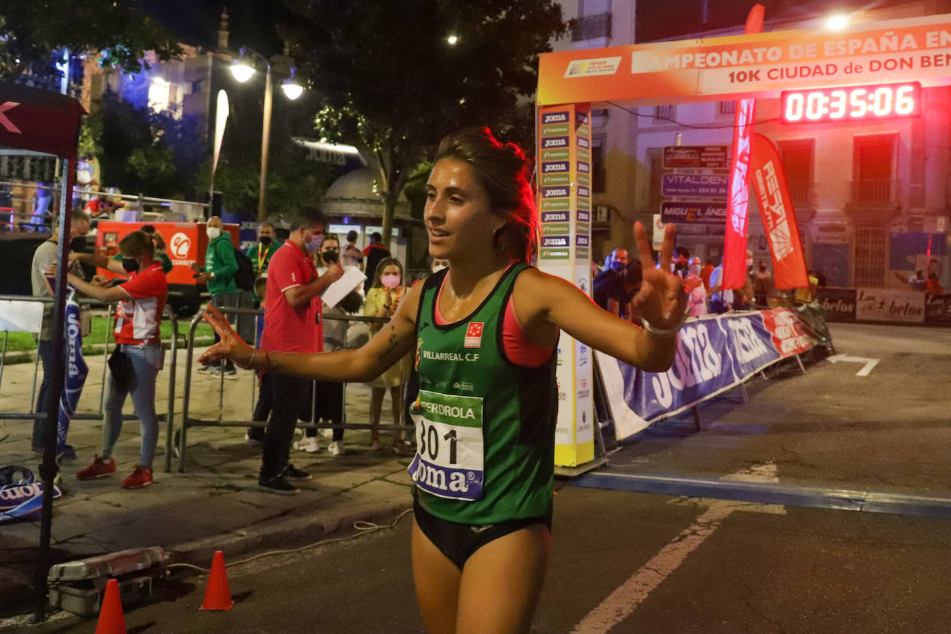 Don Benito acogió el Campeonato de España de 10K.