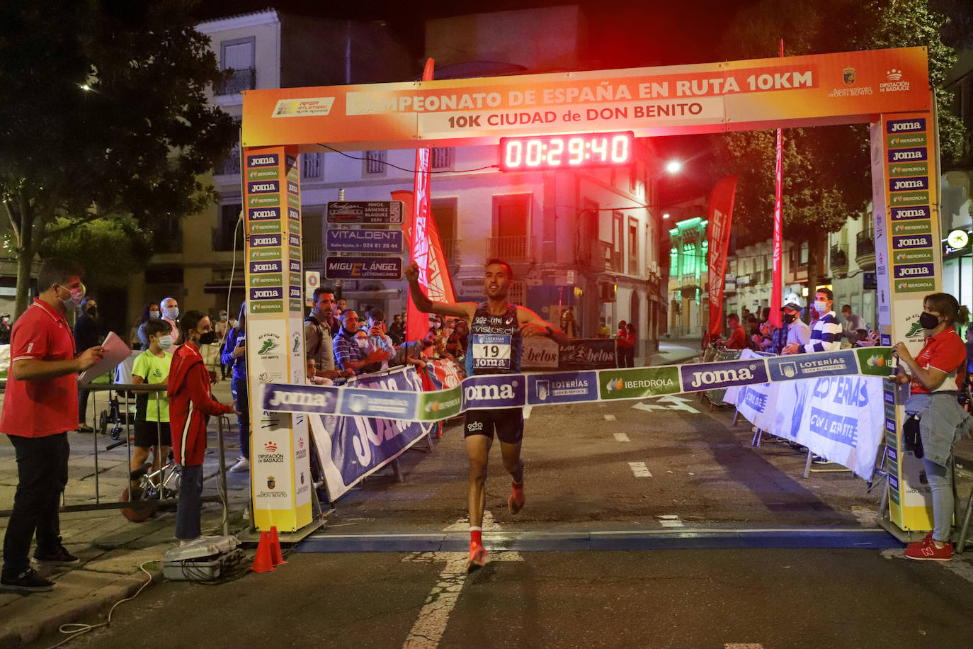 Don Benito acogió el Campeonato de España de 10K.