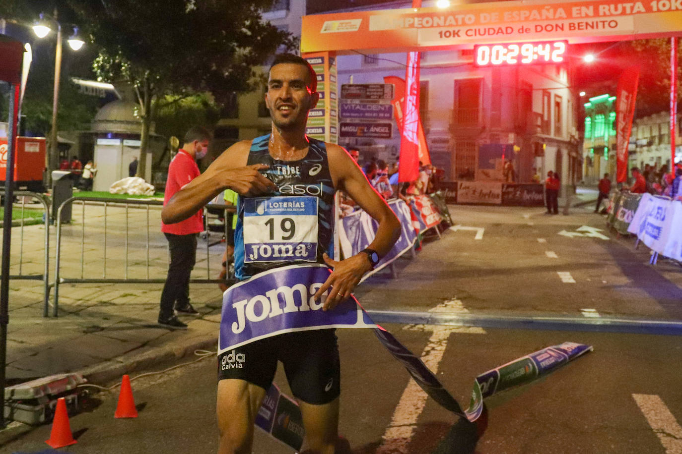 Don Benito acogió el Campeonato de España de 10K.