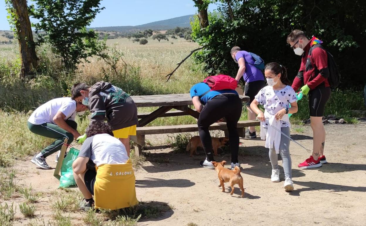 Actividad llevada a cabo en la finca Doña Blanca. 
