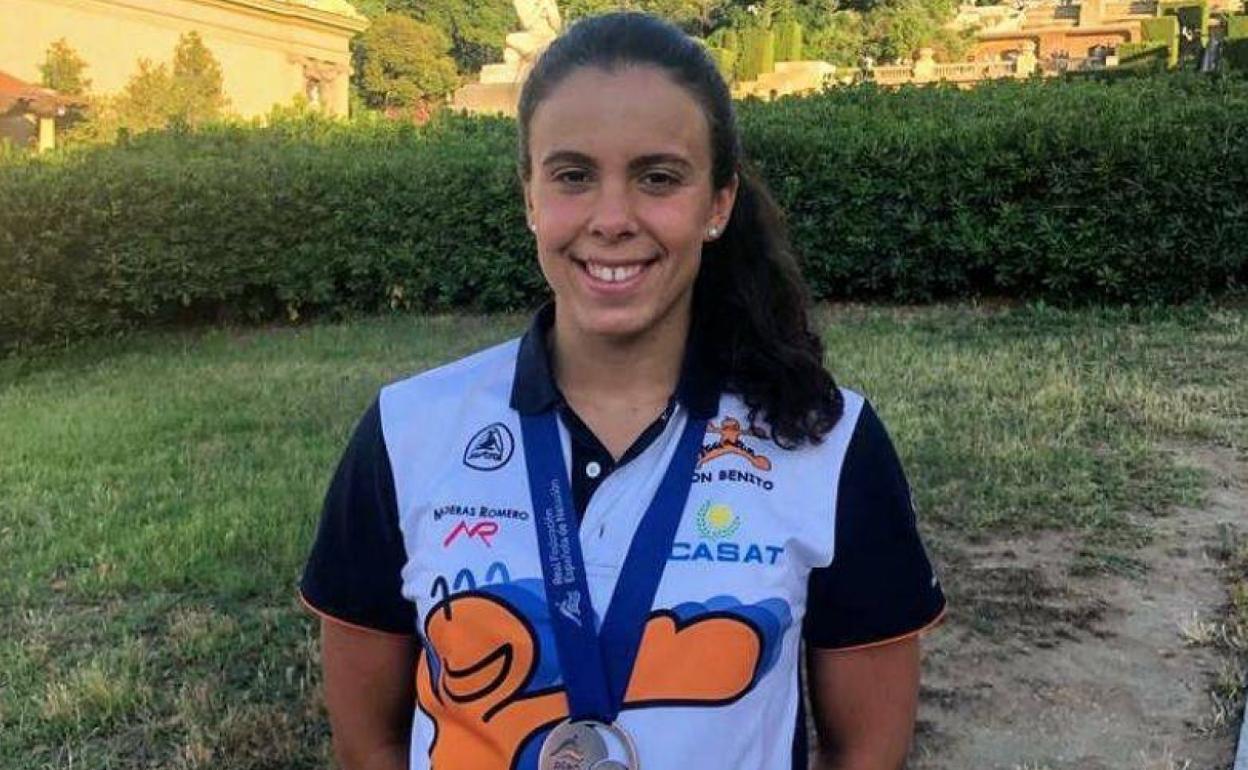 La dombenitense Amalia Sánchez-Miranda, convocada por la Federación Española Natación