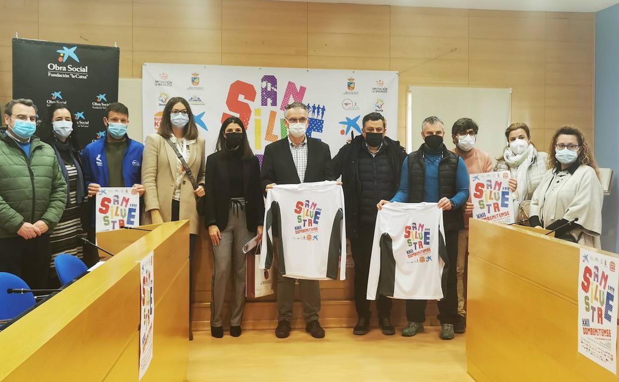 Presentación de la prueba esta mañana en Don Benito. 