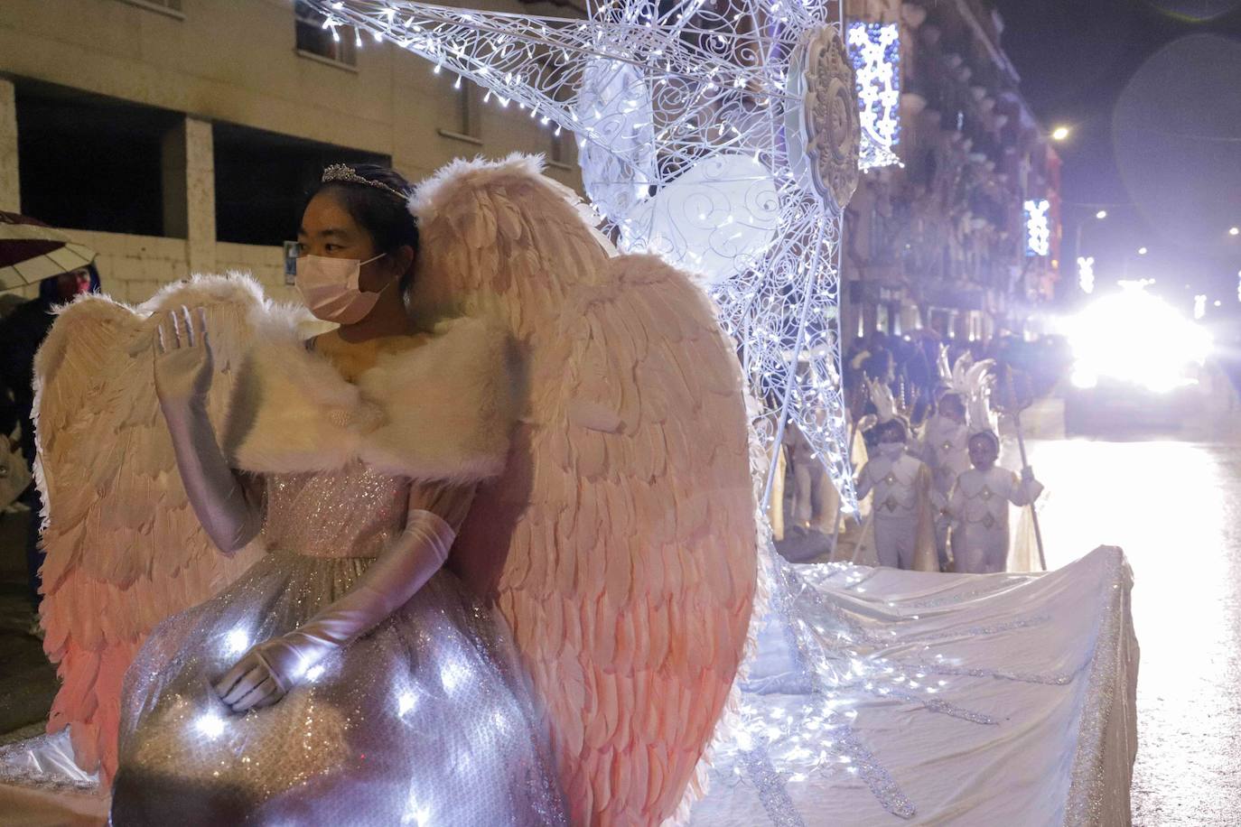 Acompañamiento de la comitiva de los Reyes Magos.