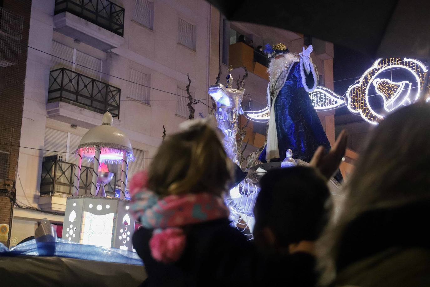 Los más pequeños, los que más disfrutaron de la cabalgata de Reyes