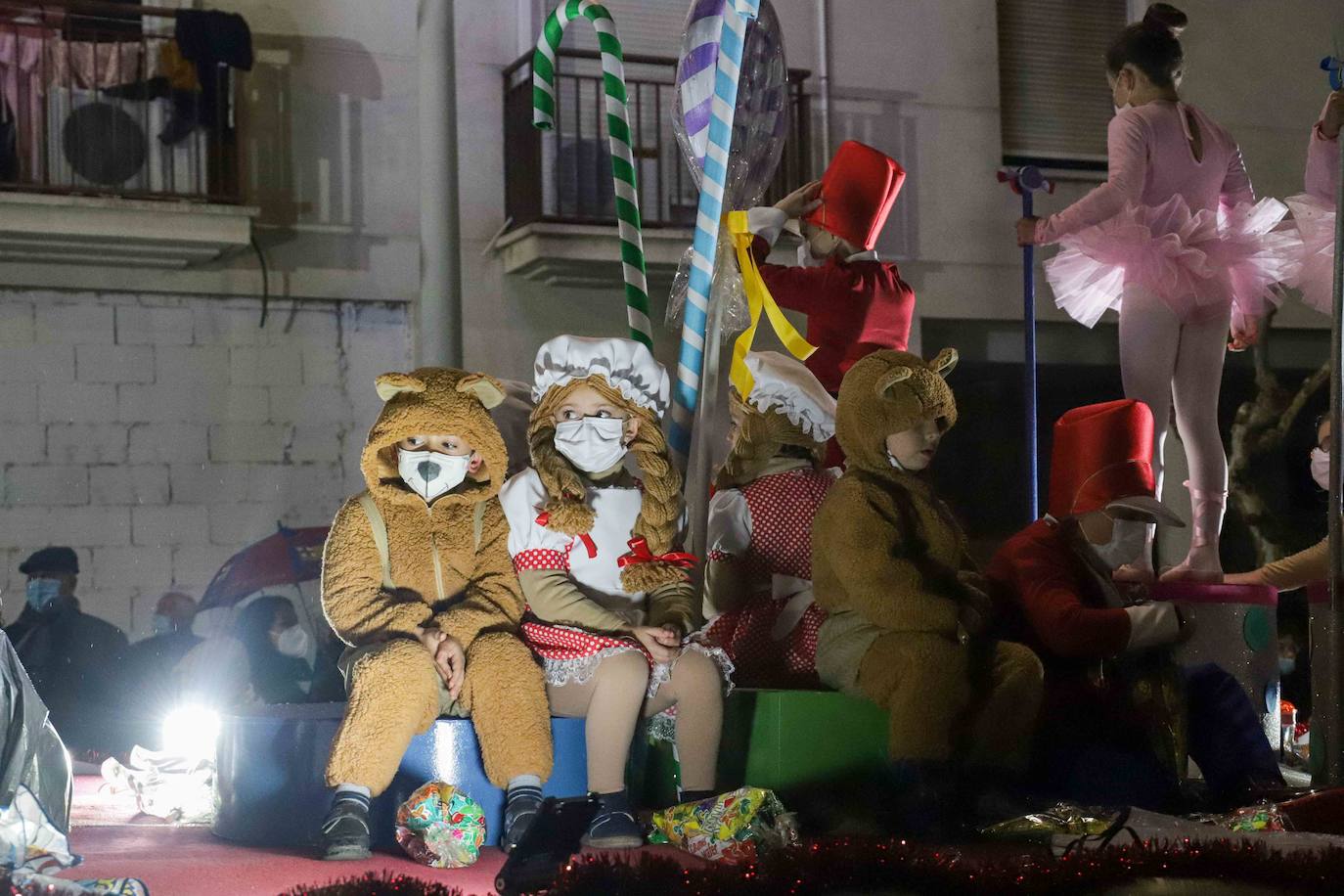 Carroza ampa colegio Sagrado Corazón.