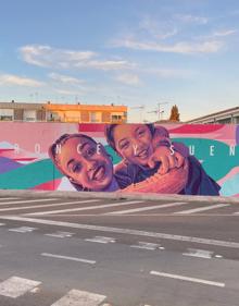Imagen secundaria 2 - Los tres murales de Sojo en Don Benito. 