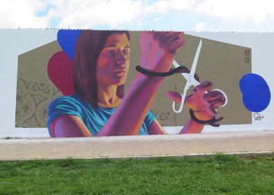 Imagen secundaria 1 - Los tres murales de Sojo en Don Benito. 