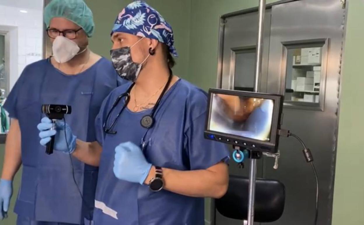 El hospital comarcal presenta una nueva técnica para reducir las intubaciones en quirófano