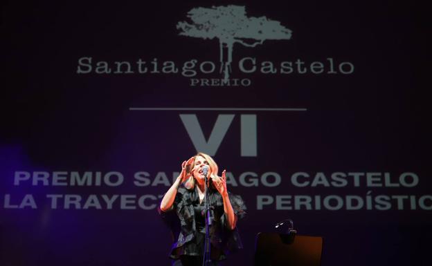 Imagen principal - Sole Giménez puso el broche de oro musical a la velada. 