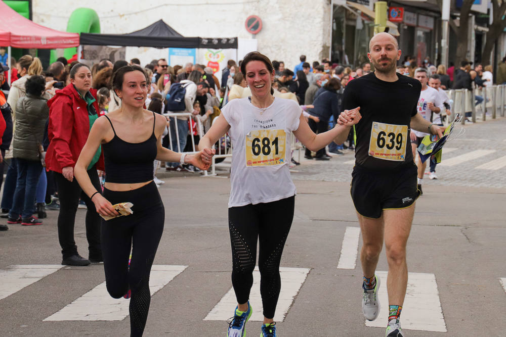 La tradicional Sansilvestre, suspendida el 31 de diciembre, se recuperó por San Braulio. 