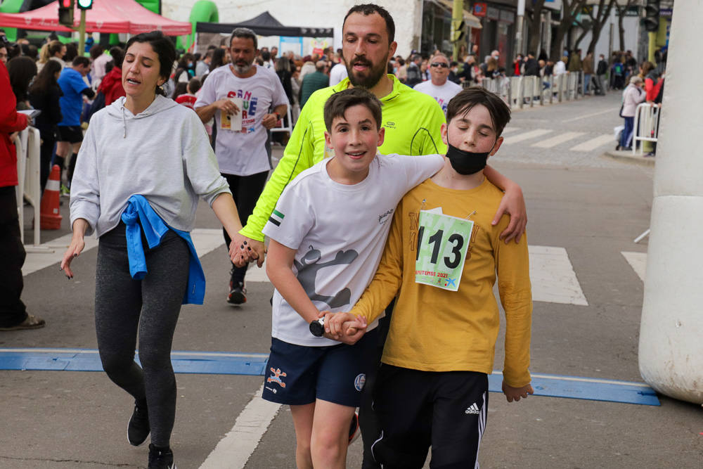 La tradicional Sansilvestre, suspendida el 31 de diciembre, se recuperó por San Braulio. 
