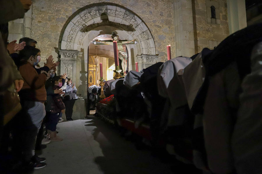 El Cristo de la Paz, protagonista del Miércoles Santo.