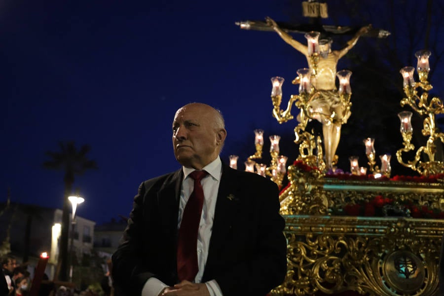Emotiva procesión en la noche del Jueves Santo.
