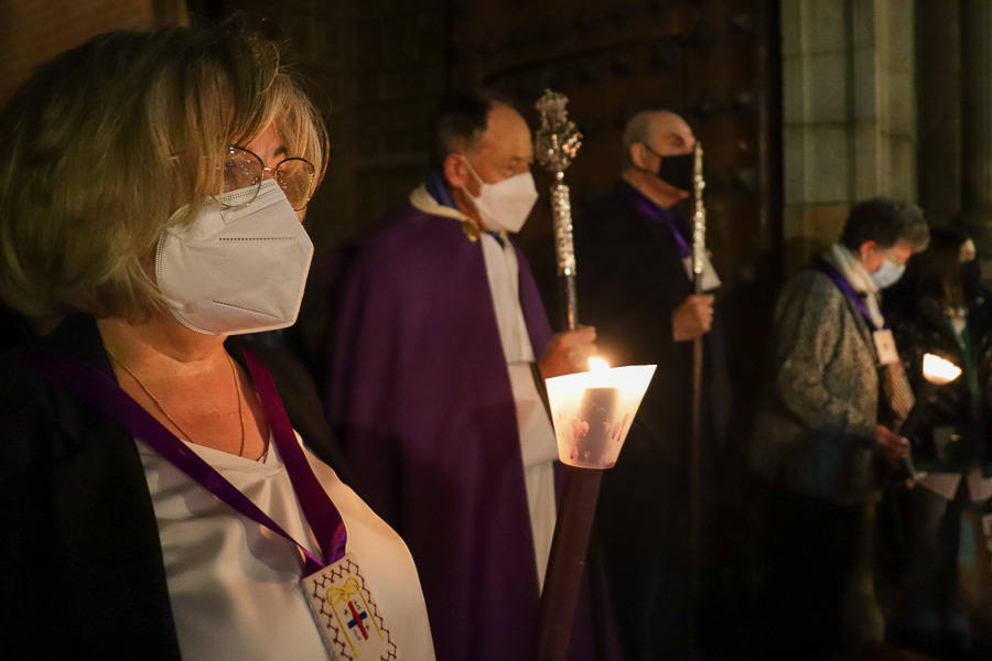 El Medinaceli y la Merced congregaron a muchos en la plaza de España.