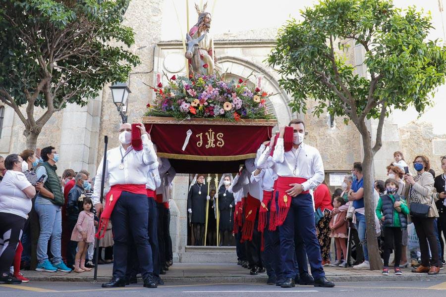 La Borriquita regresó a las calles el Domingo de Ramos.