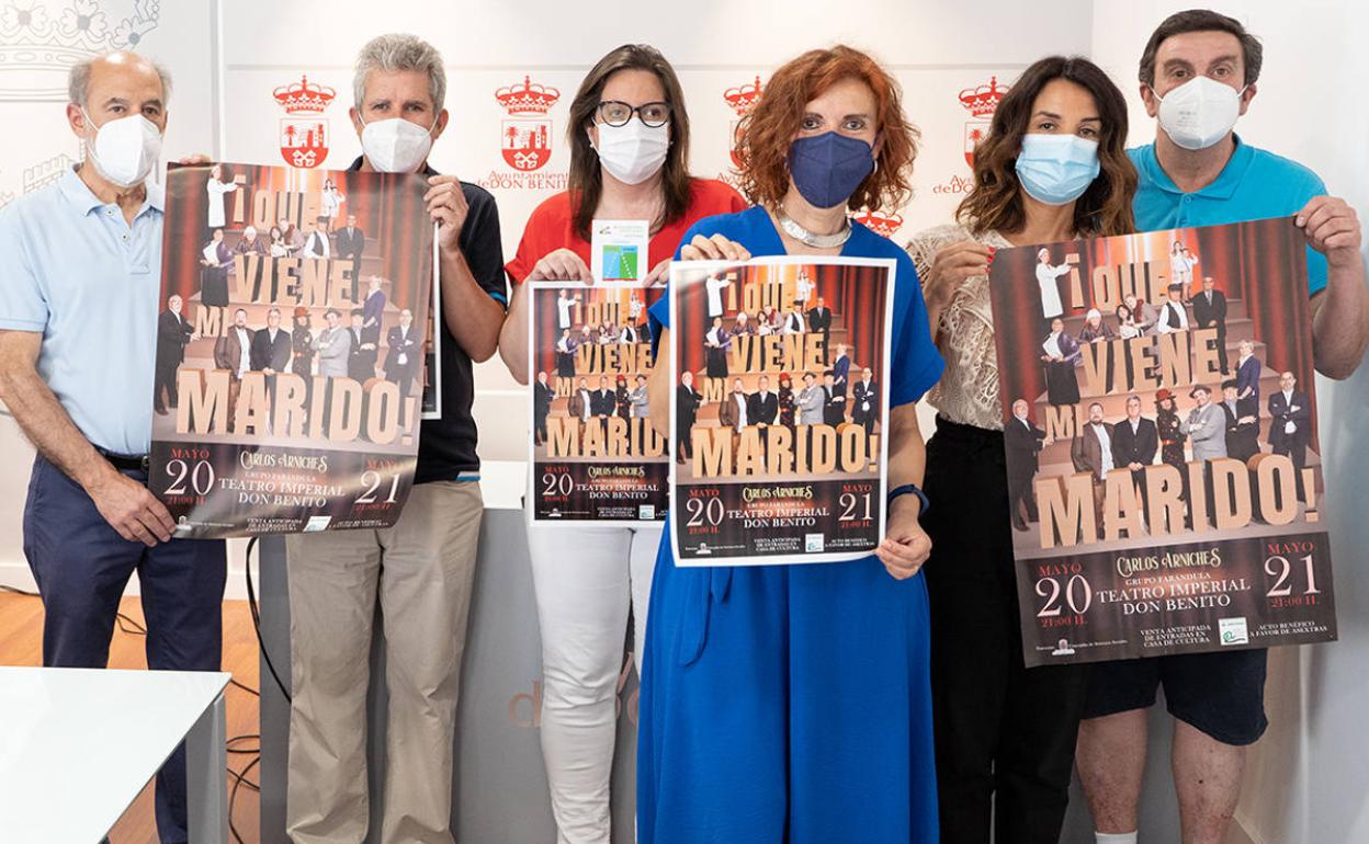 La obra 'Que viene mi marido' llega al Teatro Imperial
