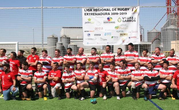 El Don Benito CR aspira a ganar mañana la Copa Extremadura de Rugby