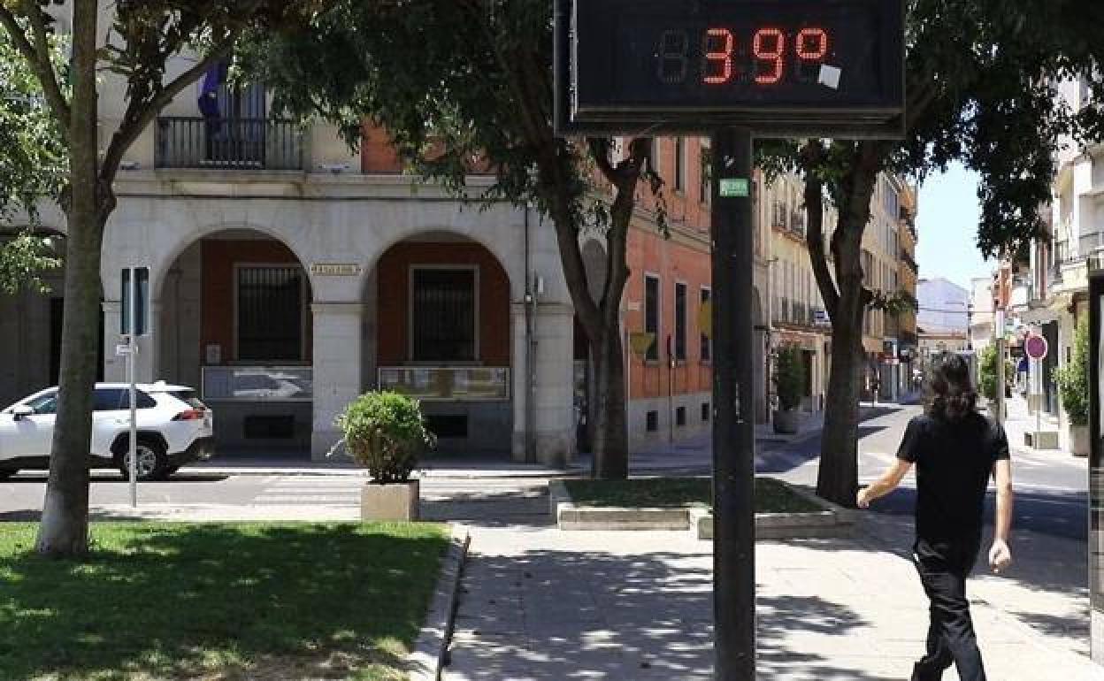 Ola de calor: Don Benito, con 43,6 grados, marca hoy la temperatura más alta del país