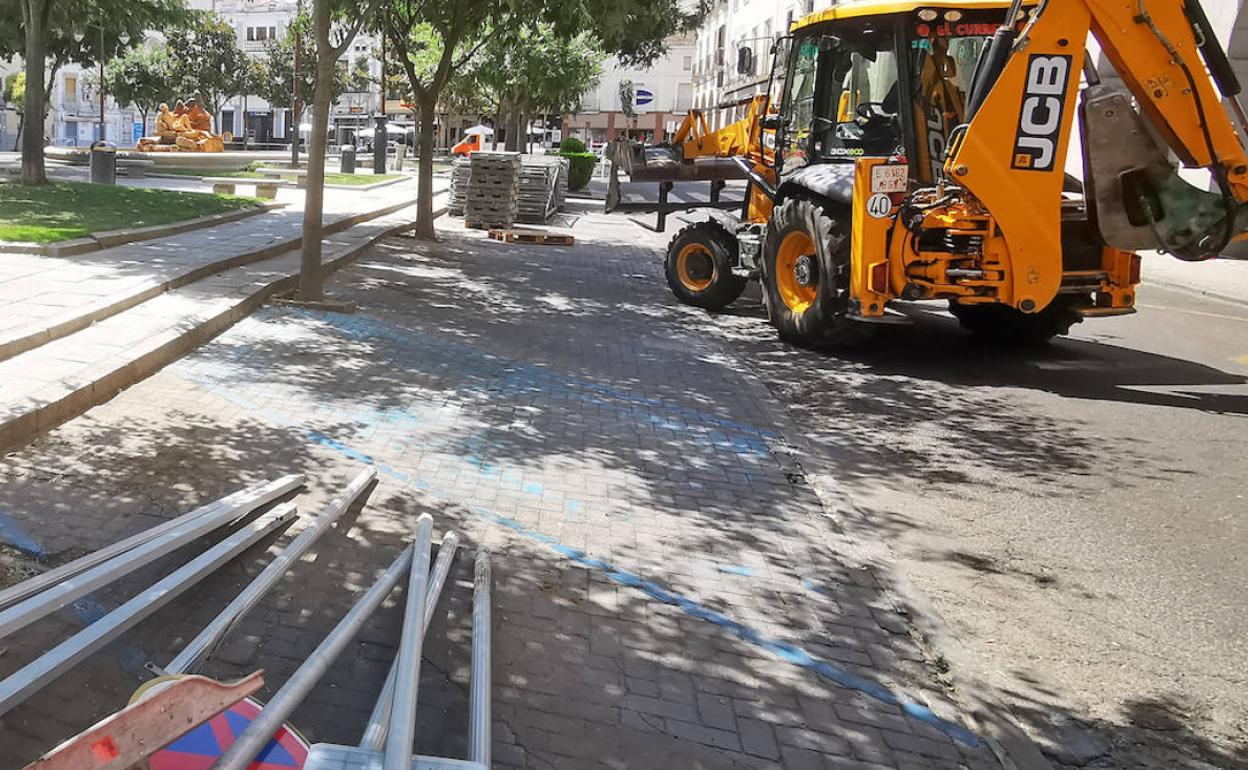 El PP pide información sobre las diferentes obras en curso