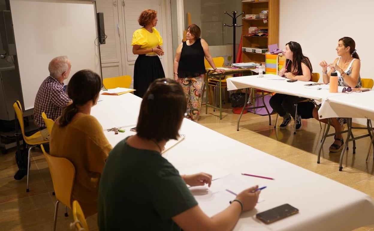 Primera edición del taller de escritura. 