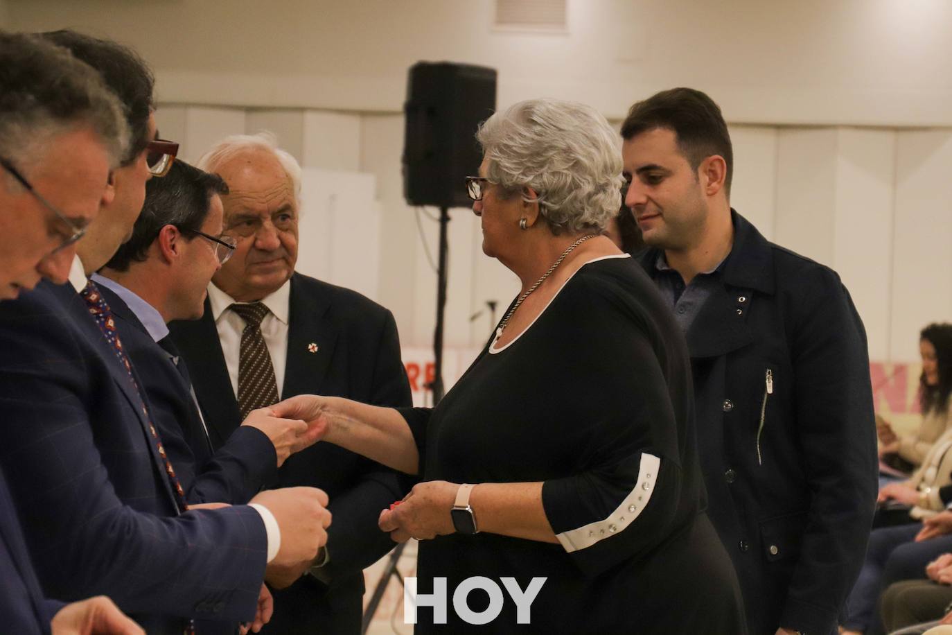 Los protagonistas fueron los donantes de sangre que recibieron distinciones por sus numerosas aportaciones.