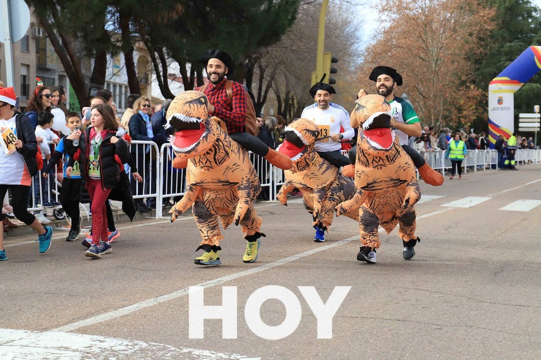 En la prueba no faltaron disfraces y diversión. 
