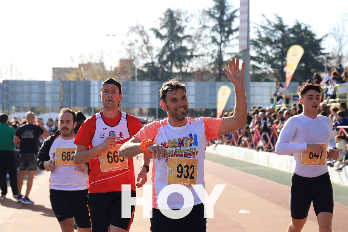 En la prueba no faltaron disfraces y diversión. 