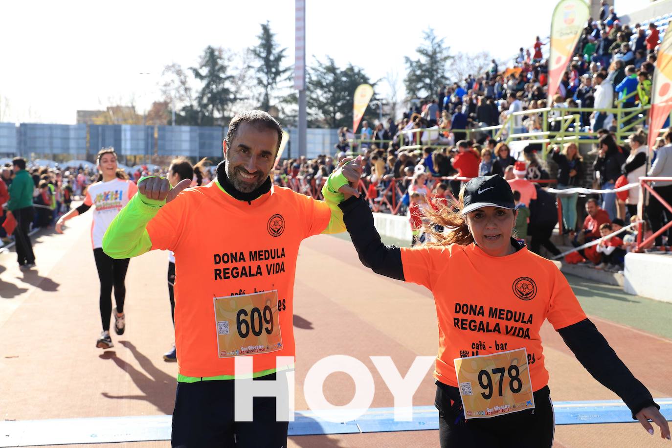 En la prueba no faltaron disfraces y diversión. 