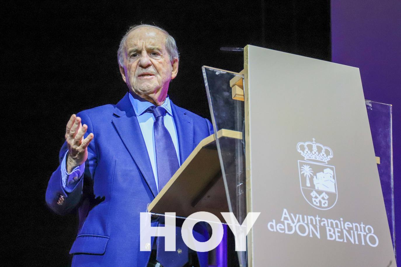 José María García, agradecido por el Premio Santiago Castelo