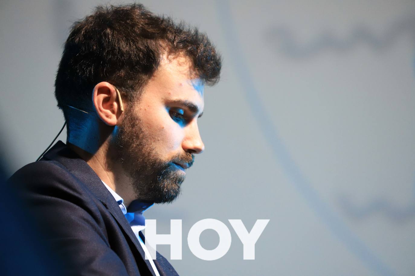 José María García, agradecido por el Premio Santiago Castelo