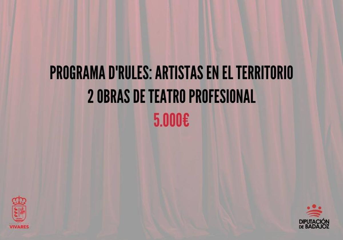 El programa D'Rule traerá dos obras de teatro a Vivares en noviembre