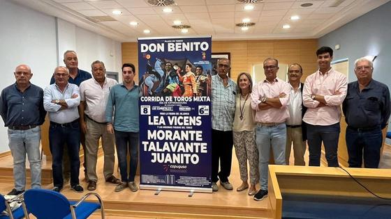 Juanito, Morante, Talavante y Lea Vicens, cartel para la feria