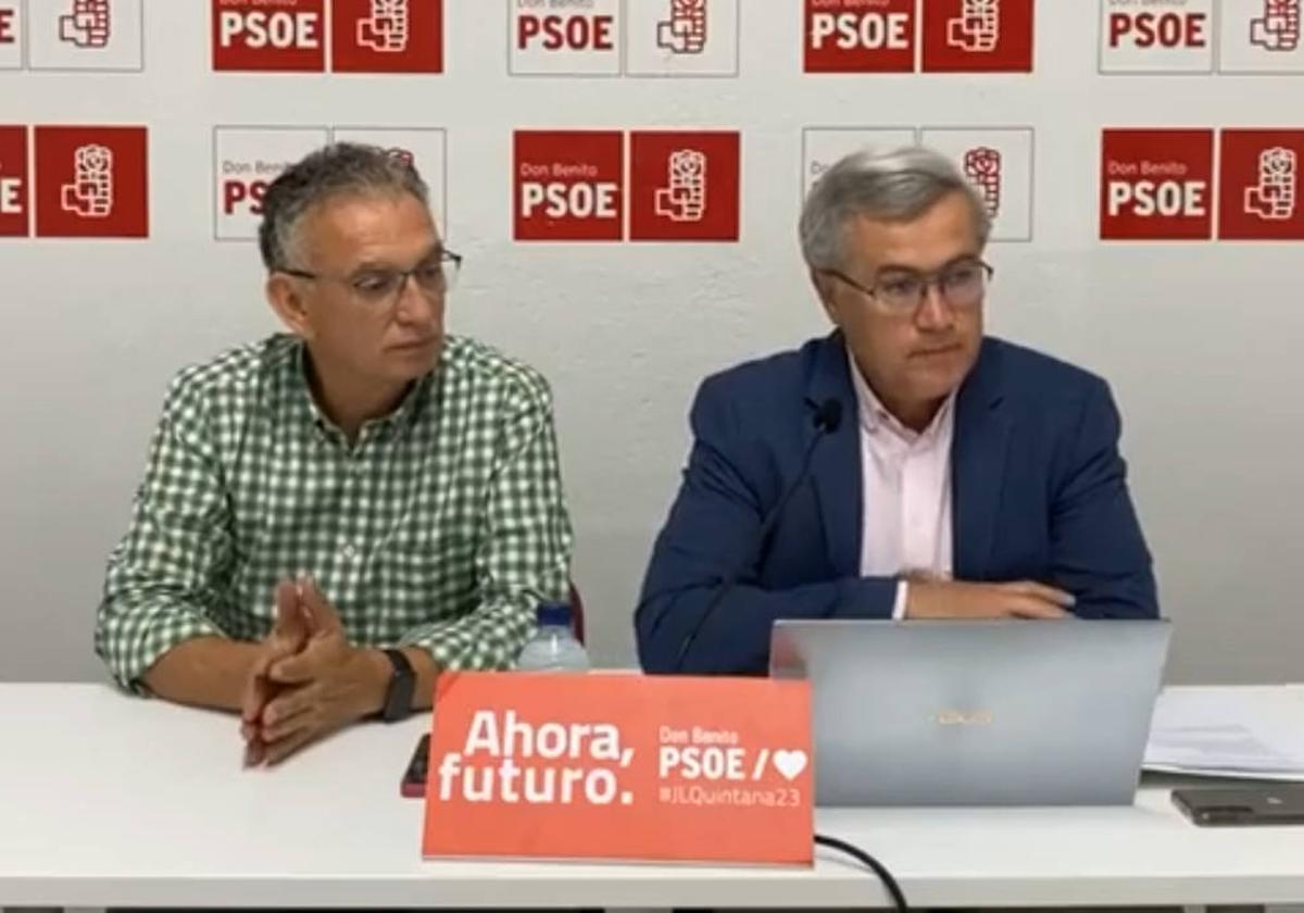 José Luis Quintana y Manuel Gómez.