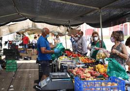 El mercadillo volverá desde este lunes a su anterior ubicación