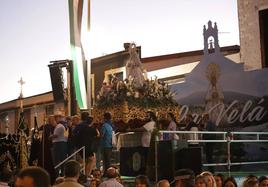La Virgen de las Cruces llegó a Don Benito el 24 de septiembre.