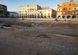 Las obras llevan sin movimiento desde finales de julio.