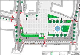 Plano del nuevo proyecto que saldrá a licitación.