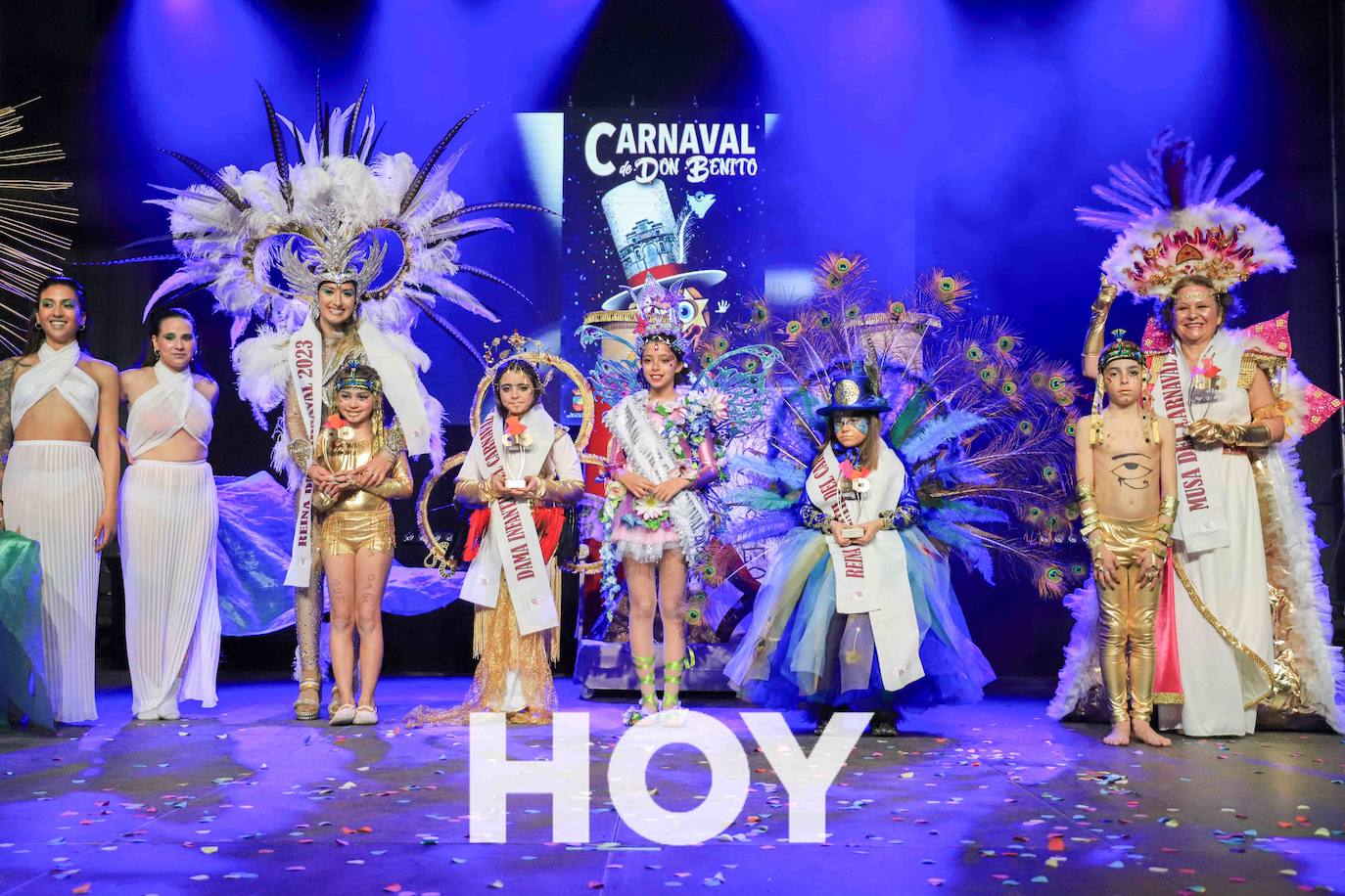 Don Benito arrancó su Carnaval con la gala de Reinas. 