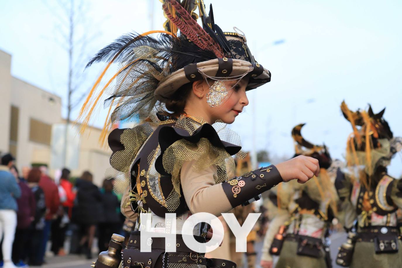 El desfile de este sábado contó con quince agrupaciones con un alto nivel. 