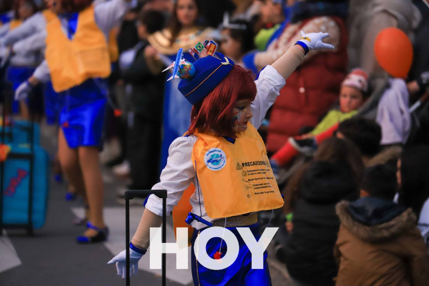 El desfile de este sábado contó con quince agrupaciones con un alto nivel. 