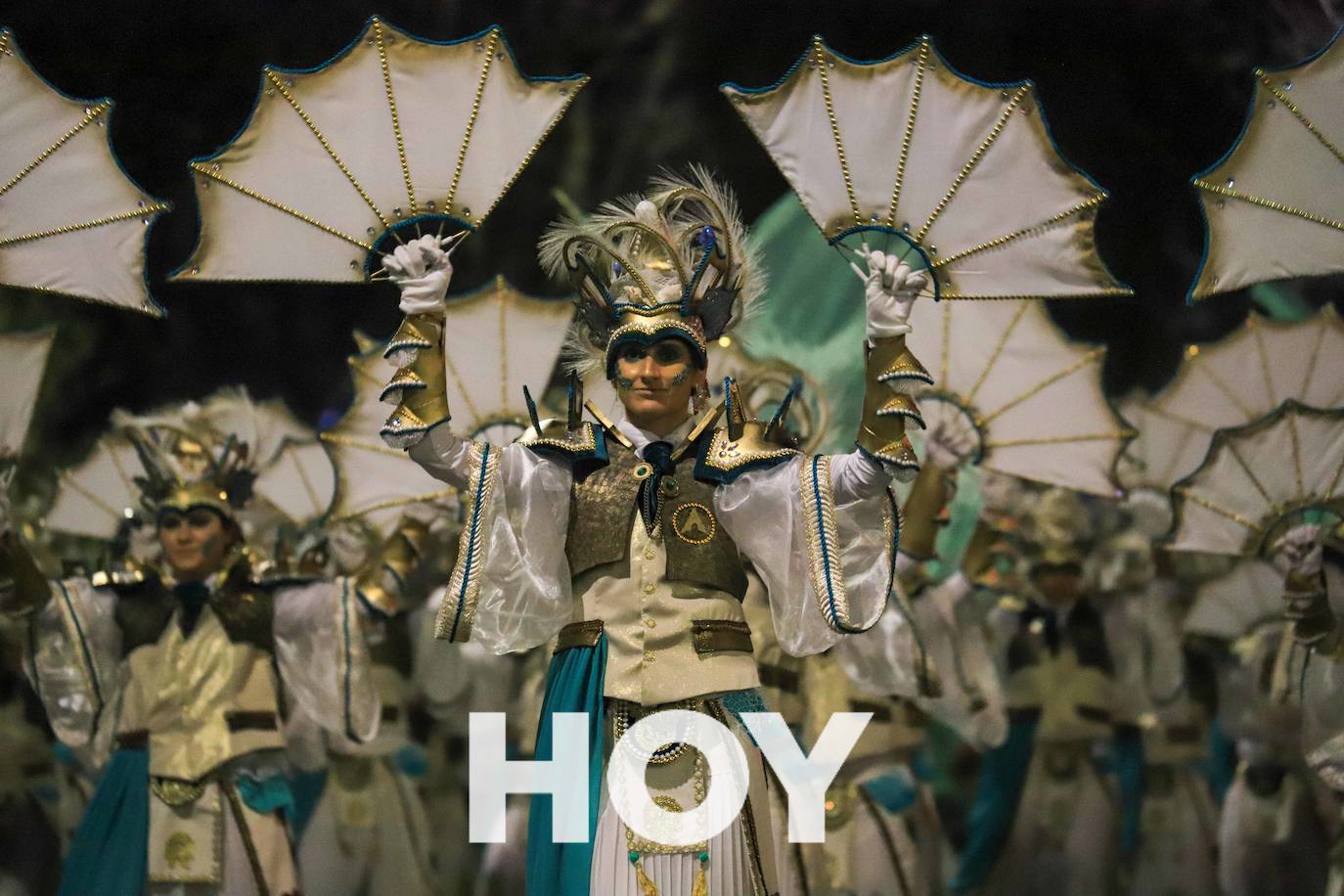 El desfile de este sábado contó con quince agrupaciones con un alto nivel. 