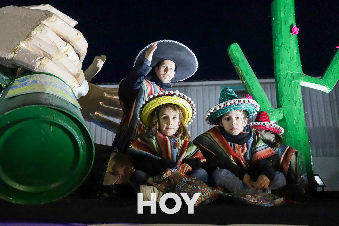 Cabalgata de Reyes Magos en Don Benito