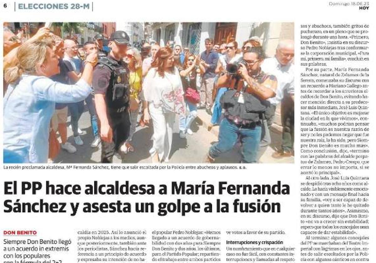 Imagen principal - Noticias recientes.