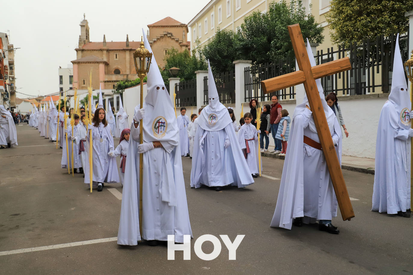 La Borriquita recorrió las calles de Don Benito en el Domingo de Ramos