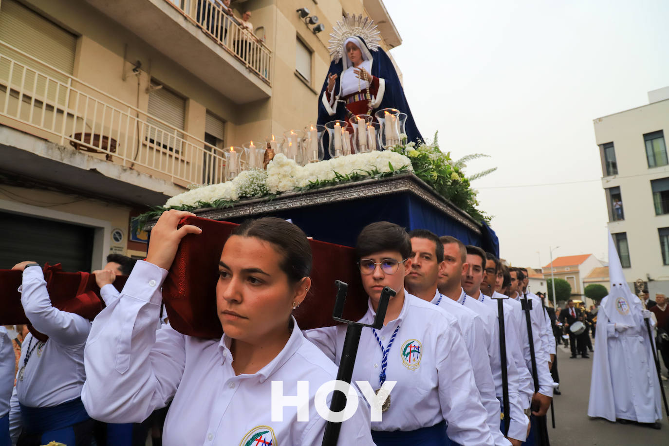 La Borriquita recorrió las calles de Don Benito en el Domingo de Ramos