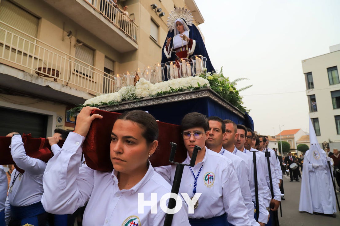 La Borriquita recorrió las calles de Don Benito en el Domingo de Ramos