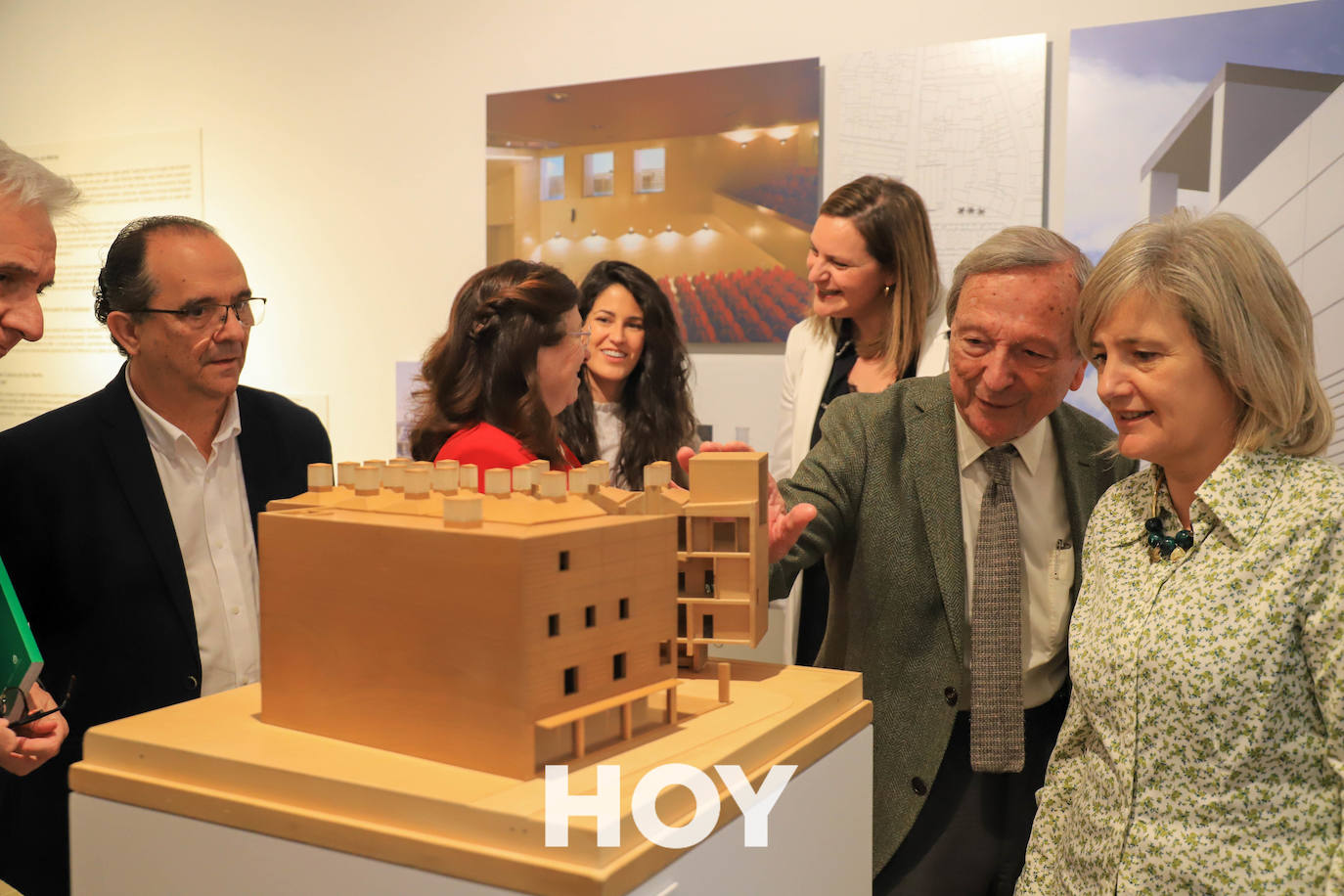 Rafael Moneo da nombre a una de las salas de 'su' Casa de Cultura