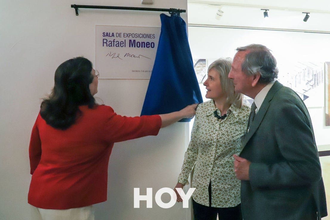 Rafael Moneo da nombre a una de las salas de 'su' Casa de Cultura