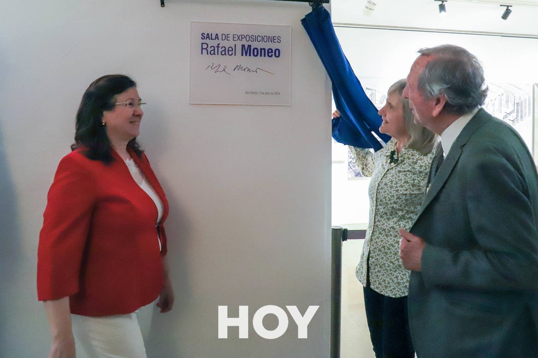 Rafael Moneo da nombre a una de las salas de 'su' Casa de Cultura